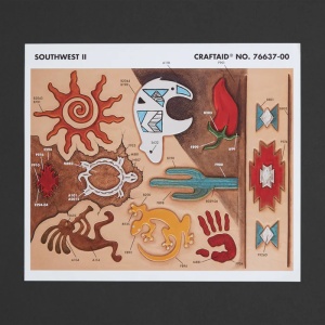 Sablon pielarie "Southwest II" - Tandy Leather - Img 1
