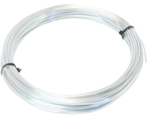 Sarma de aluminiu 2 mm x 11 m, argintie pentru Modelism si Hobby
