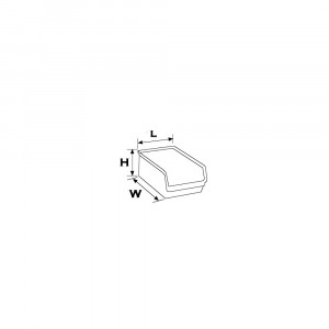 SC.05 Red Cutie depozitare/organizare piese 304x458x178 mm, Port Bag - Img 2