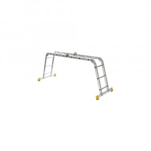Scara articulata multifunctionala profesionala 4x3 trepte - Img 1