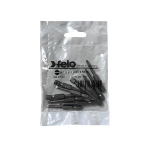 Set 10 biti Felo, seria Industrial profil Drept, E6.3, 3.5x0.6mm, 50mm - Img 1