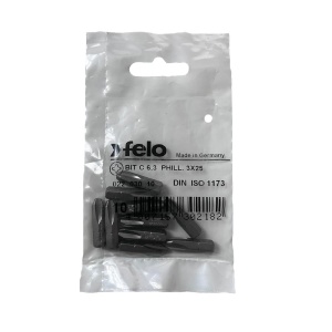 Set 10 biti Felo, seria Industrial profil Philips, C6.3, PH3, 25mm - Img 1