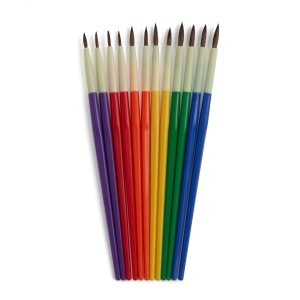 Set 12 pensule cu par natural, pachet economic - Tandy Leather 3436-00