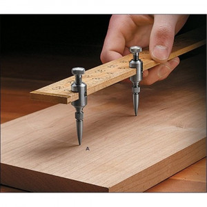 Set 2 capete pentru compas cu verge Veritas 05N50.05 - Img 3