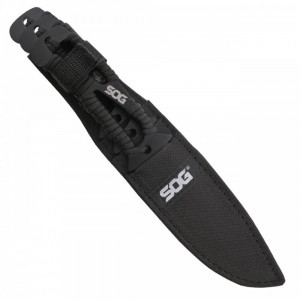 Set 3 cutite de aruncat SOG Throwing Knives, otel 420, lama 112 mm - Img 5