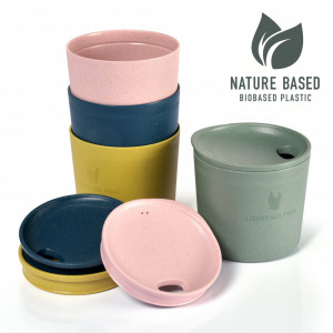 Set 4 cani mici cu capac MyCup´n Lid Short BIO, LIGHT MY FIRE - Img 9