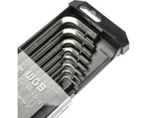 Set chei hexagonale WGB 1,5-10 mm, 9 piese - Img 2