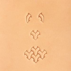 Set de 4 stante de embosare Craftool Make-Your-Own pentru model Y-weave - Tandy Leather 69045-00