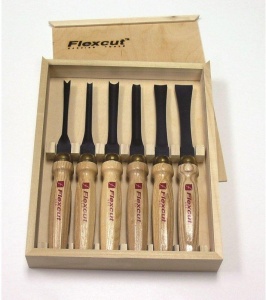 Set de pornire cu 6 dalti de mana pentru sculptura MC150, Flexcut