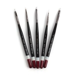 Set pensule Angelus Micro Detail pentru detalii fine, 5 bucati - Tandy Leather 2812-07