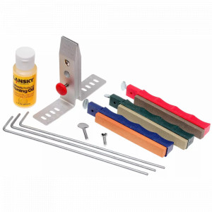Set Standard de ascutire de precizie a cutitelor cu 3 pietre LANSKI - Img 5
