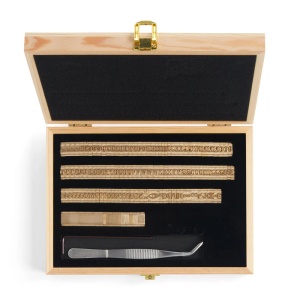 Set stante alama litere mari, cifre si simboluri pentru imprimare piele, - Tandy Leather - Img 2