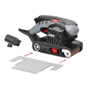 SKIL 1215 AA, Slefuitor cu banda F0151215AA, 300 m/min, 650W, + accesorii - Img 5