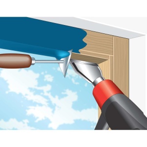 SKIL 2610Z06111, duza de protectie a sticlei SE2 pentru pistoalelele cu aer cald, latime 78mm - Img 2