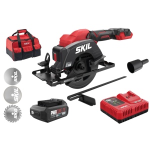 SKIL 3540 DA Mini fierastrau cu acumulator „Compact brushless“, turatie 6000 /min, 3 discuri de schimb si geanta de transport, acumulator si incarcator - Img 1