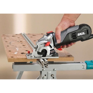 SKIL 5330 AA, Fierastrau compact (Multisaw) F0155330AA, 6000 rpm, 600W, d. max. disc 89mm, + accesorii - Img 4