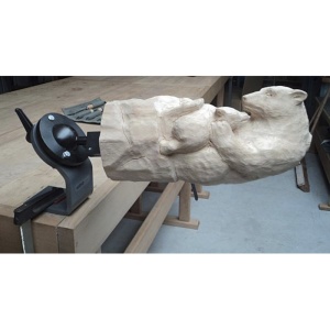 SPB1050 Menghina sculptura in lemn profesional, pt piese mari - Img 3