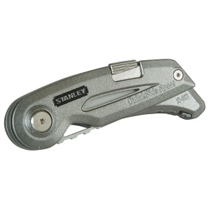 Stanley 0-10-813, Cutit uilitar sport Quickslide, lama cu zimti + slider cu lama de zinc, 120mm - Img 7