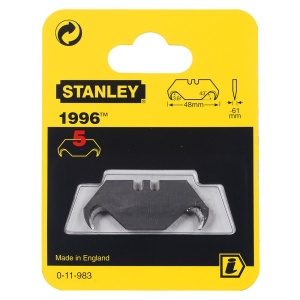 Stanley 0-11-983, Set de 5 lame tip carlig 1996 cu lungimea de 48mm - Img 4