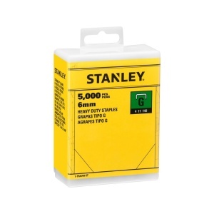 Stanley 1-TRA704-5T, capse pentru aplicatii profesionale, 6mm, 5000 buc tip G 4/11/140, blister - Img 2