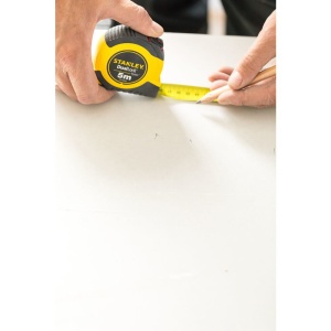 Stanley STHT36803-0, ruleta tylon cu dubla blocare 5m, acoperire Tylon, maner ergonomic, 5m x 19mm, blister - Img 11