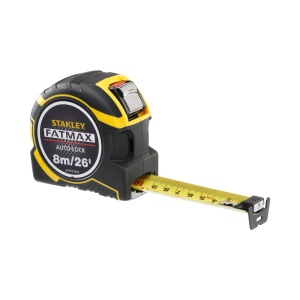 Stanley XTHT0-33504, ruleta autolock fatmax 8m, Mylar®, BladeArmor, magnet fix, 8m/26Inch x 32mm + un carlig detasabil, blister - Img 2