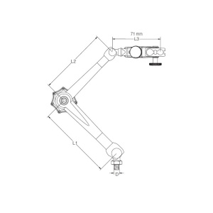 Suport magnetic articulat NF NOGA - Img 5