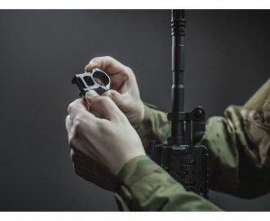 Suport pentru lanterna Armytek AWM-05 pentru sina Picatinny si Weaver cu sina Picatinny integrata - Img 7