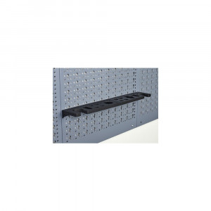 Suport scule si unelte 393x70 mm pentru panou perforat, Unior - Img 2