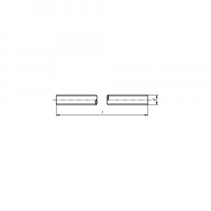 Tija filetata M3 - M20 1m DIN976 otel inox A2 - Img 2