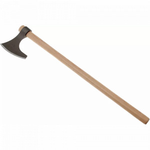Topor Cold Steel Viking Hand Axe CS-90WVBA cu cap din otel carbon 1055 - Img 4
