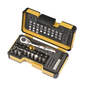 Trusa de biti, XS 33 StrongBox, Felo, 1/4", 33 piese - Img 1