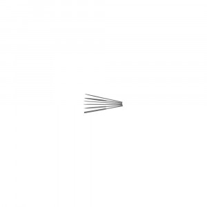 0180 Set 6 pile ac, fine, pentru modelism/hobby, 180mm - Img 1