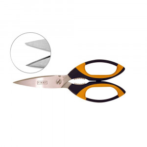 743020 Foarfeca pentru kevlar / fibra de carbon / compozite, 20cm , dreapta cu ambele falci serate, Kretzer - Img 2