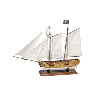 Adventure - Nava de pirati 1760, Navomodel Amati, Scara 1:60, Lungime 78cm - Img 2