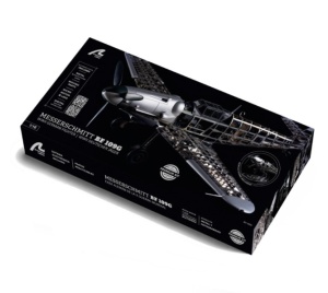 Aeromodel Messerschmitt BF109G Fighter, scara 1:16 Model de aeronava din metal - Img 9