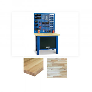 Banc de lucru 1000mm cu blat din lemn de fag
