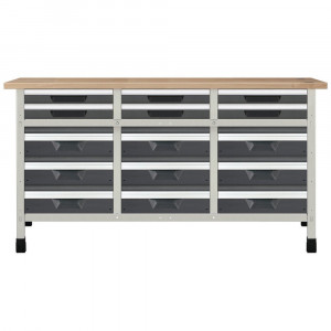 Banc de lucru 1610x650x860 mm, Nr. 1, Wolfcraft