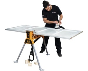 Banc de lucru multifuncțional pliabil Batavia Croc Lock 101×106×87,5cm max. 150kg - Img 4