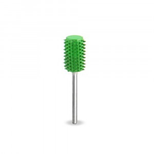 Biax sculptura lemn SABURR - Cap 1/4" (PLAT) cilindric aspru - Img 1