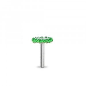 Biax sculptura lemn SABURR - Cap 5/8" forma disc aspru