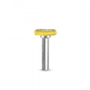 Biax sculptura lemn SABURR - Cap forma disc 3/4" X 1/4" - Img 1