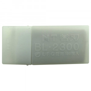 BL-2300 Set 100 lame cutter segmentate de tip L- 18mm, NT Cutter - Img 3