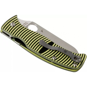 Briceag Caribbean™ G-10 Negru/Galben Sheepfoot, Spyderco - Img 5