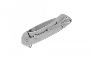 Briceag de buzunar Buck Onset 0040BKS-B, otel S45VN, maner G10 negru si cadru titan, Frame Lock - Img 5