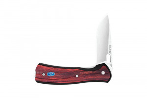 Briceag de buzunar Buck Vantage Avid Mare 0346RWS-B, otel 420HC, maner lemn Dymondwood - Img 6