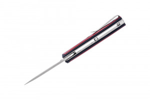 Briceag de buzunar Buck Vantage Avid Mic 0341RWS-B, otel 420HC, maner lemn Dymondwood - Img 3