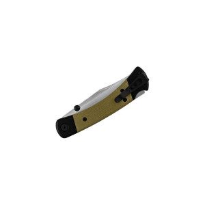 Briceag de vanatoare Buck 110 Folding Hunter Sport 0110GRS5-B, otel S30V, maner Micarta verde si cadru aluminiu, Lockback - Img 2