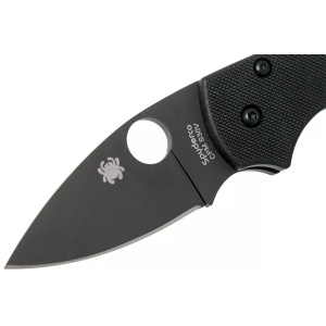 Briceag Lil' Native® G-10 negru / lama neagra, Spyderco - Img 3