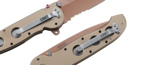 Briceag M16-14D Copper w/Triple Point Serrations, CRKT - Img 8